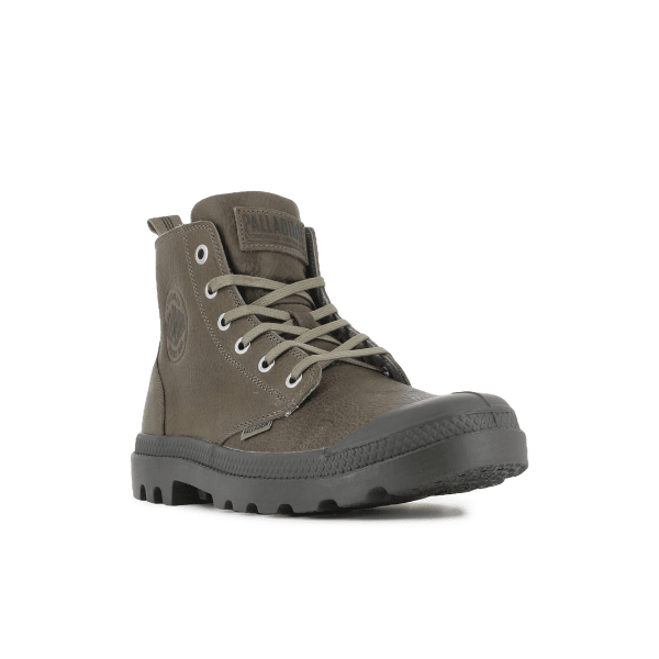 Pampa Zip Leather Ess - Dusky Green