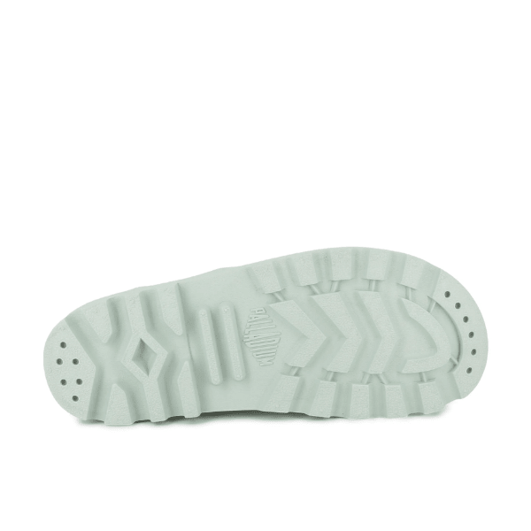 Palladium Dunelite Ox Comfort sneaker in Star White - sole view showing tread pattern
