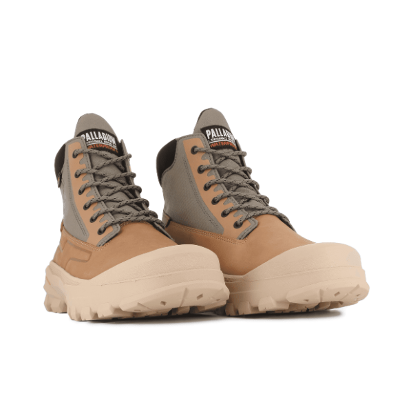 PALLARIDER SC WP+ - Dusky Green / Brown