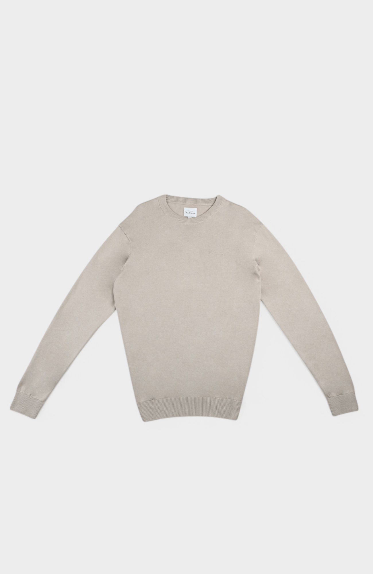 Crew Neck knit - Sustained Grey