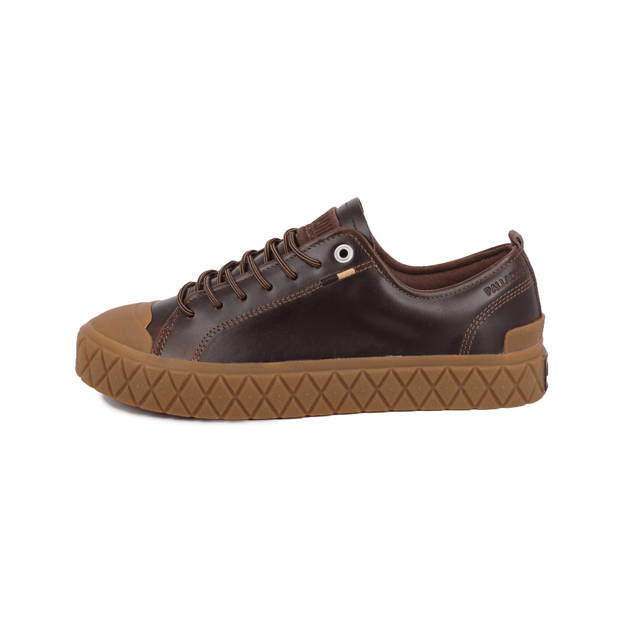 PALLA ACE LO LTH - BURNT BROWN
