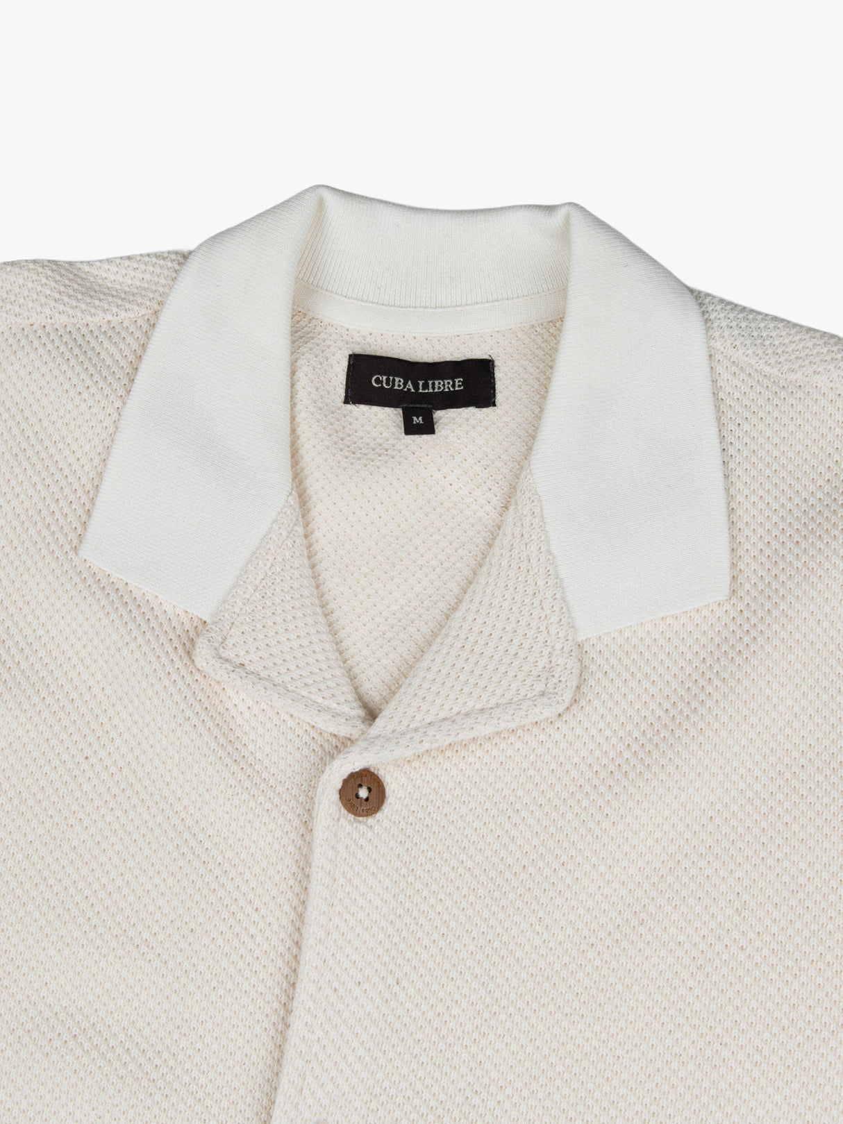 Cuba Libre Bastion Knit Shirt - Cream