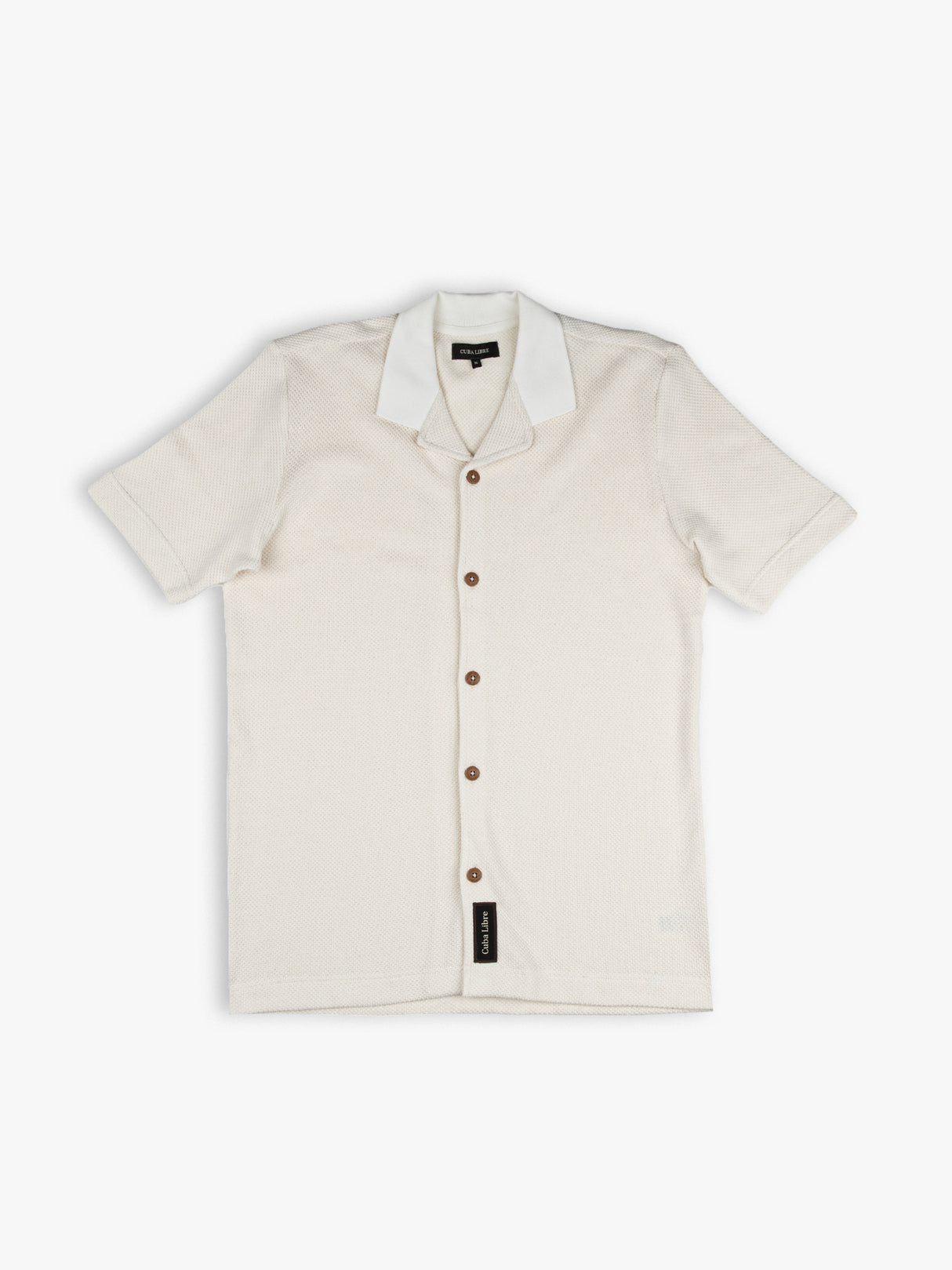 Cuba Libre Bastion Knit Shirt - Cream