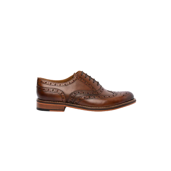 Brogue (Leather) - Chocolate - CM1430