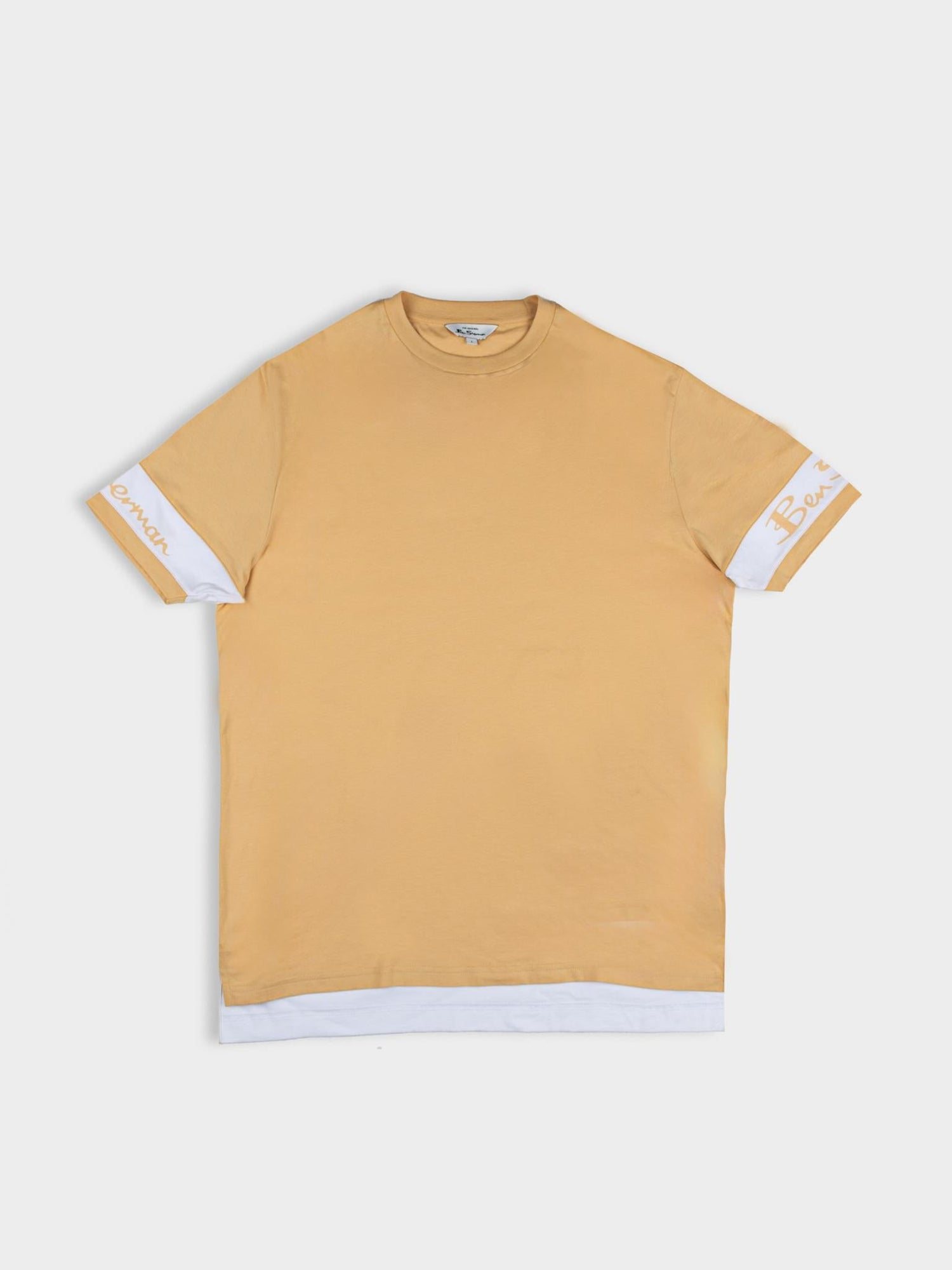 Color Block Tee - New Wheat