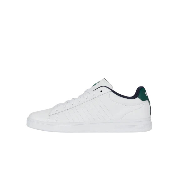 Court Shield II - White / Rain Forest / Peacoat