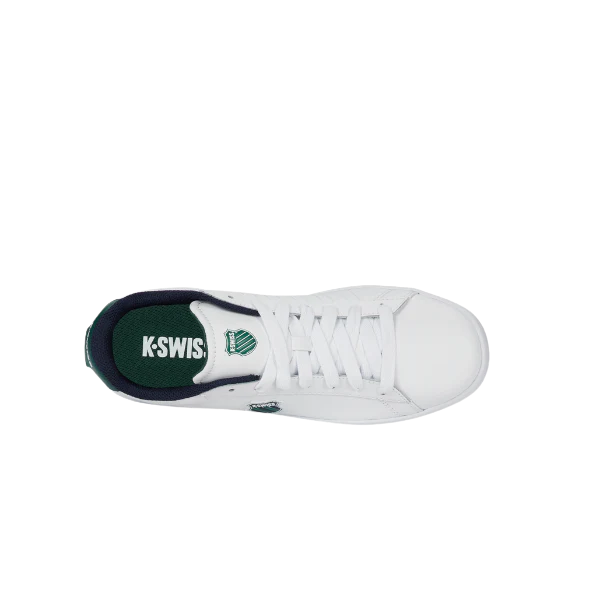 Court Shield II - White / Rain Forest / Peacoat