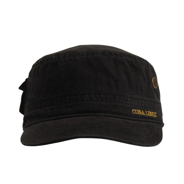 Cuba Military Cap - Black