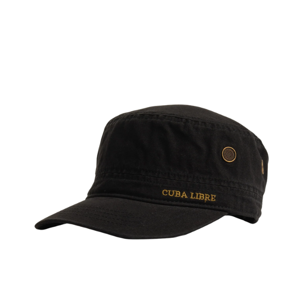 Cuba Military Cap - Black