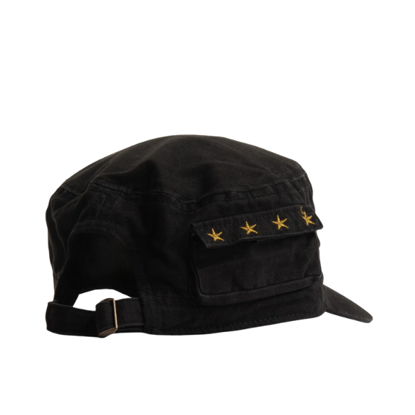 Cuba Military Cap - Black