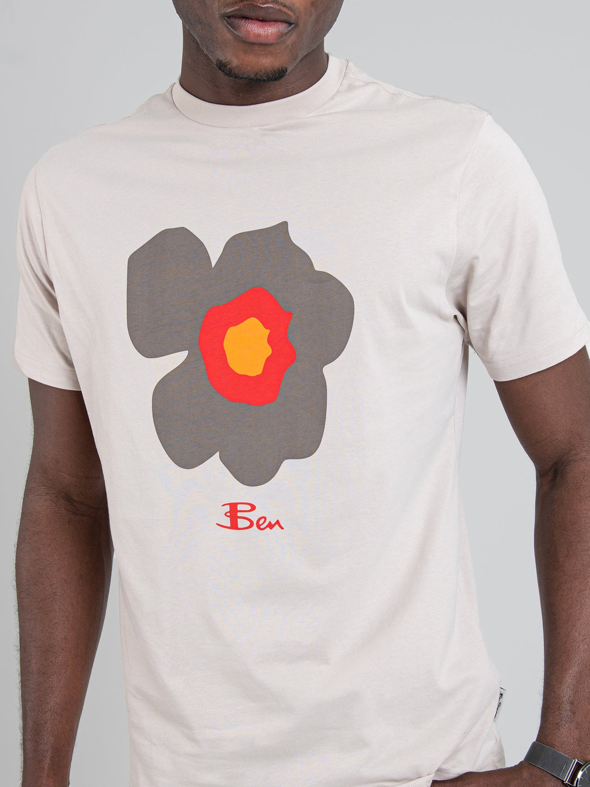 Deconstructed Target Tee - Plaster