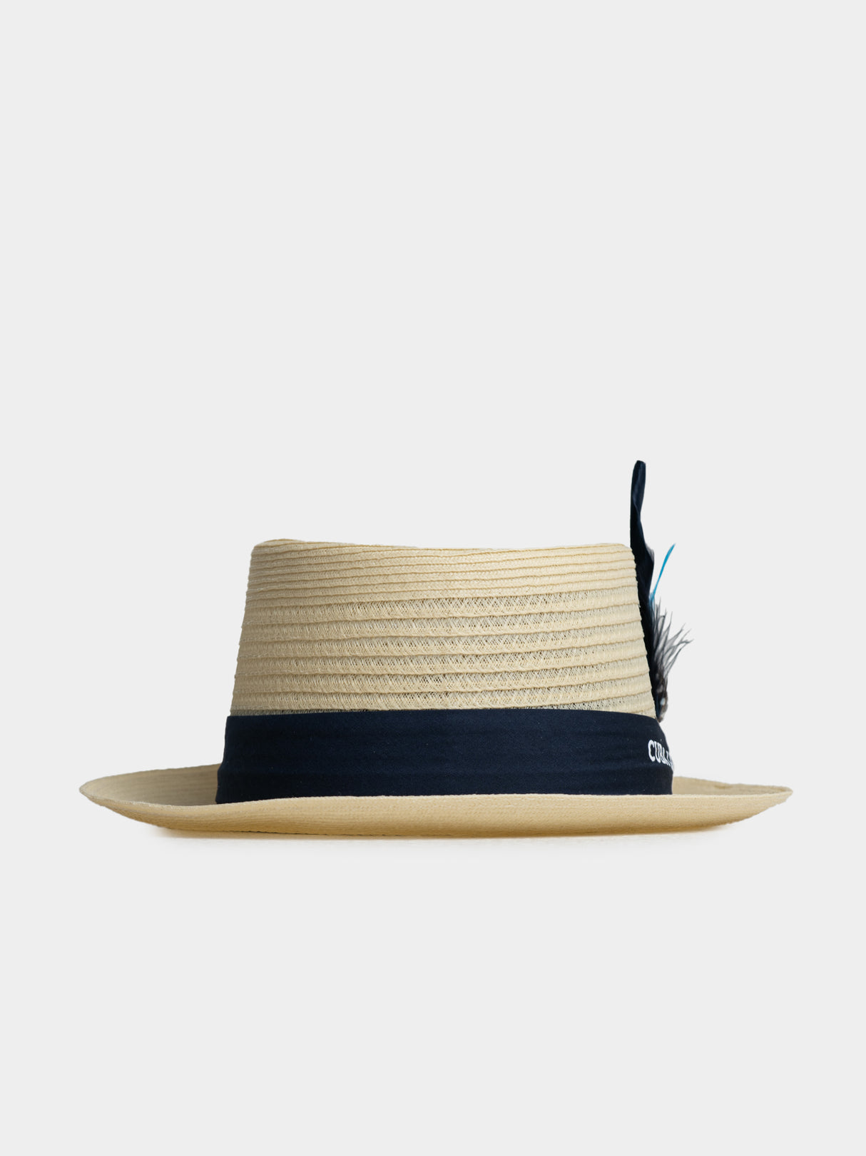 Cuba Libre Pork Pie Hat - Natural