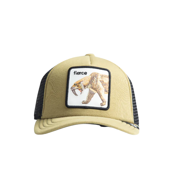 Fierce Saber Tooth - Olive / Black