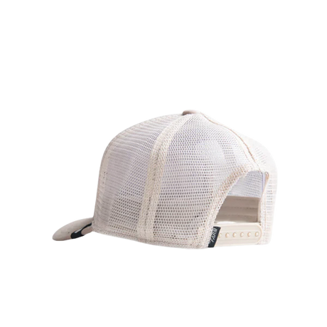 Back view of Kids Goorin Bros What’s That Mesh Cap Trucker Khaki