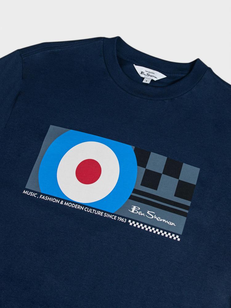 Knock Out Tee - Navy