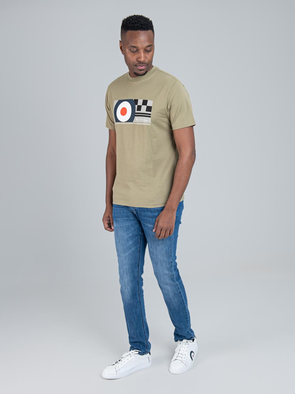 Knock Out Tee - Olive Night