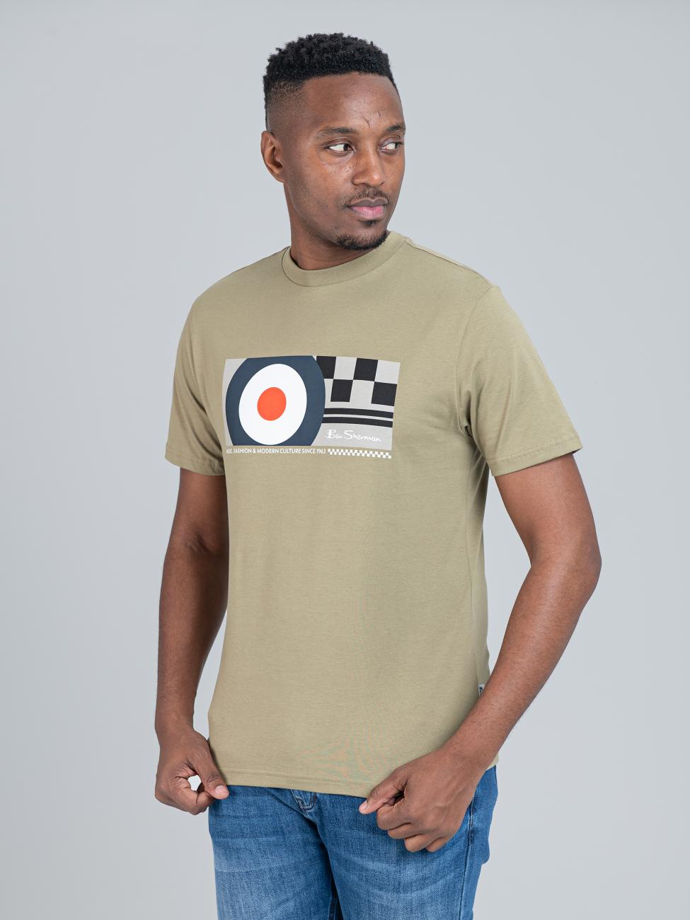 Knock Out Tee - Olive Night
