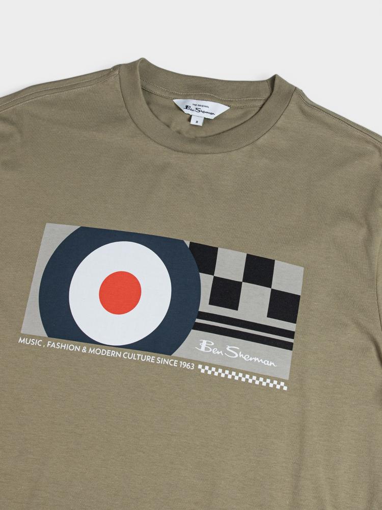 Knock Out Tee - Olive Night