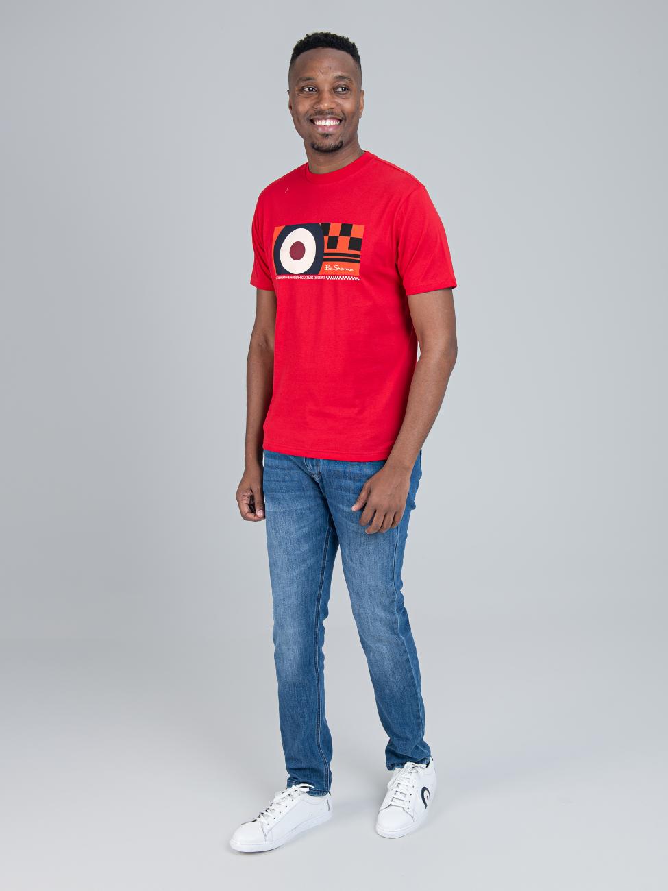 Knock Out Tee - Red