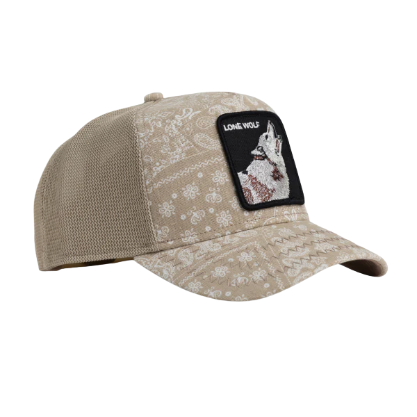 LONEWOLF PAISLEY TRUCKER - TAN