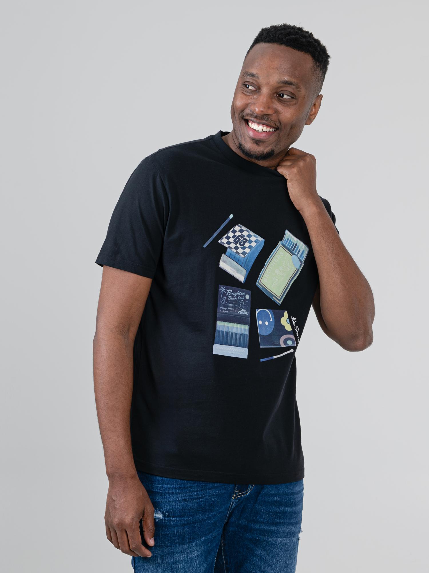 Match Box Tee - Black