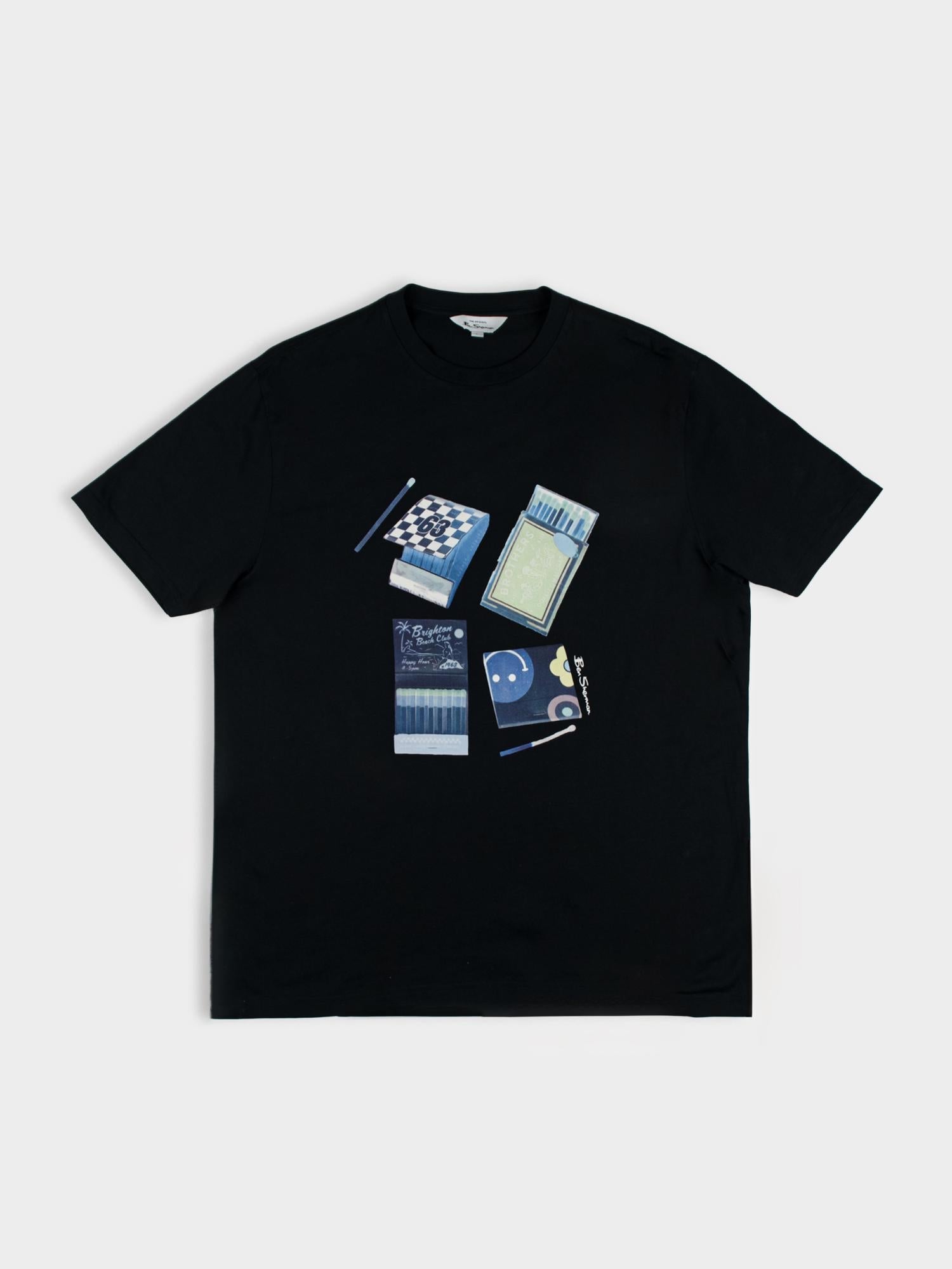 Match Box Tee - Black