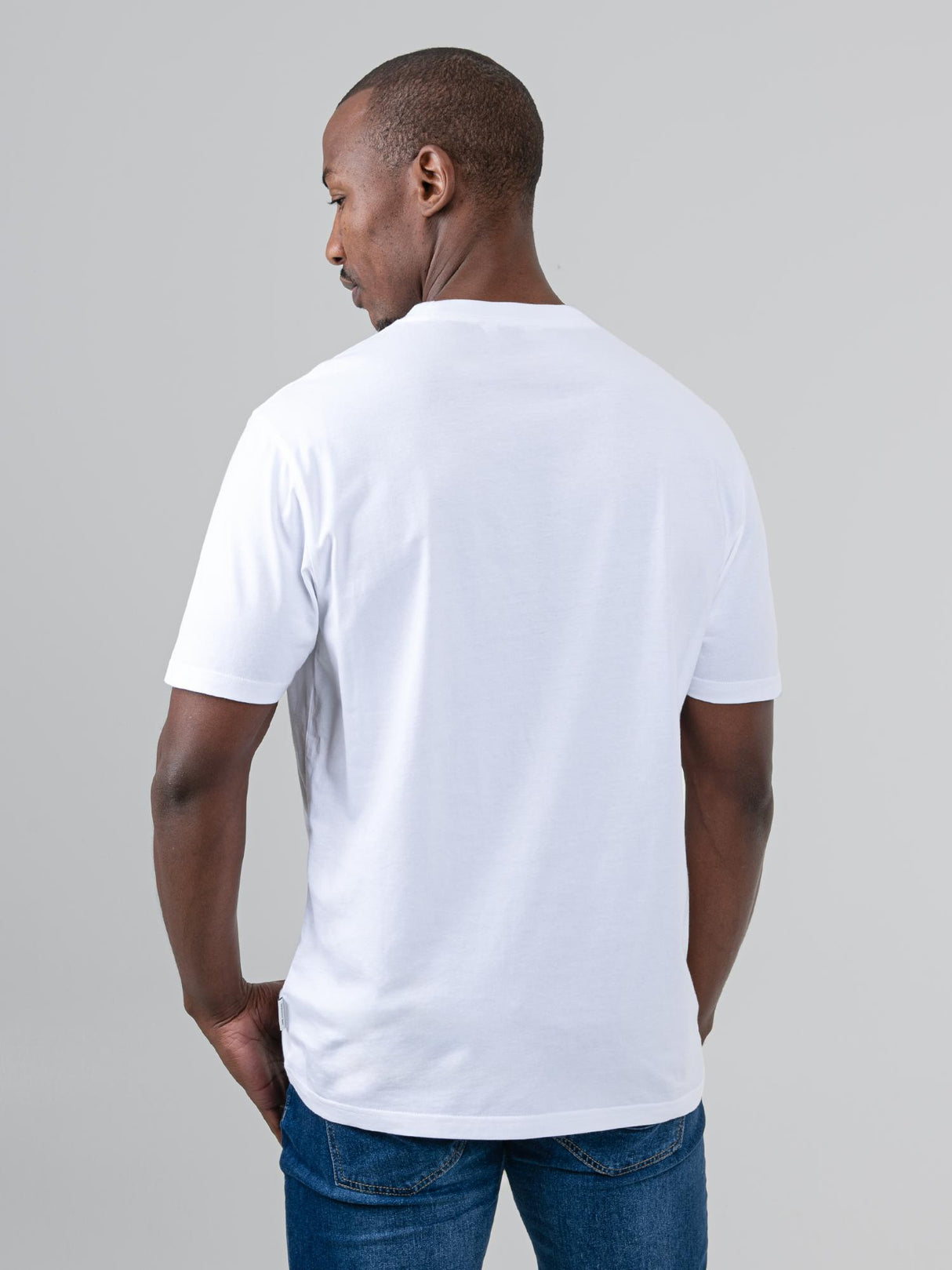 Match Box Tee - White