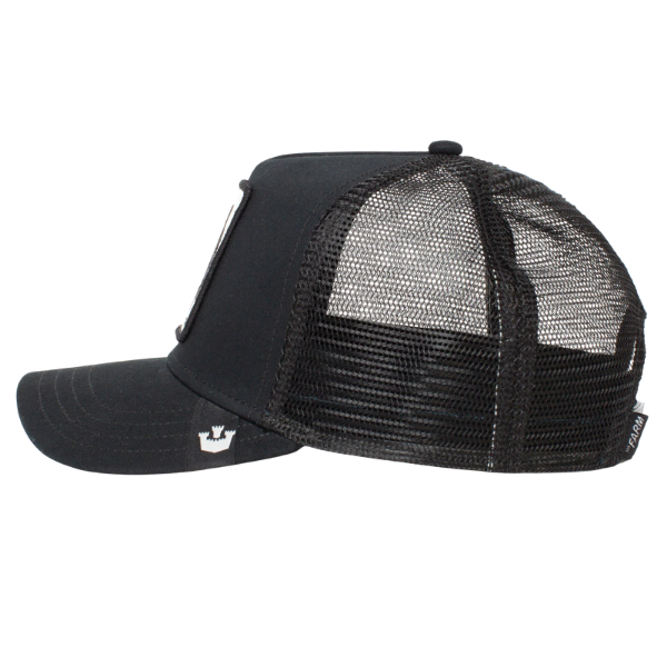 Panther Trucker Cap - Black