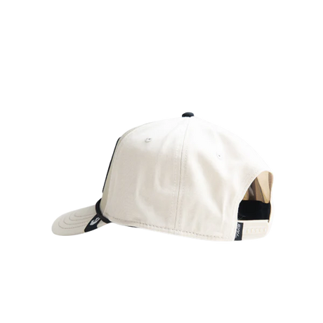 Back view of Goorin Bros Rooster 100 Khaki Trucker Cap