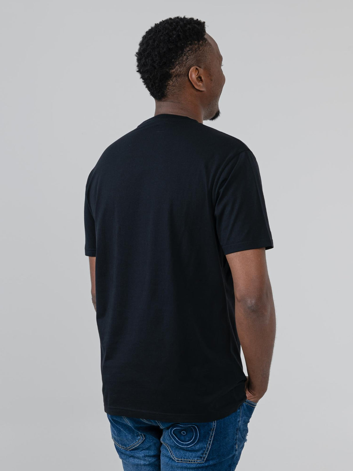 Sound Wave Record Tee - Black