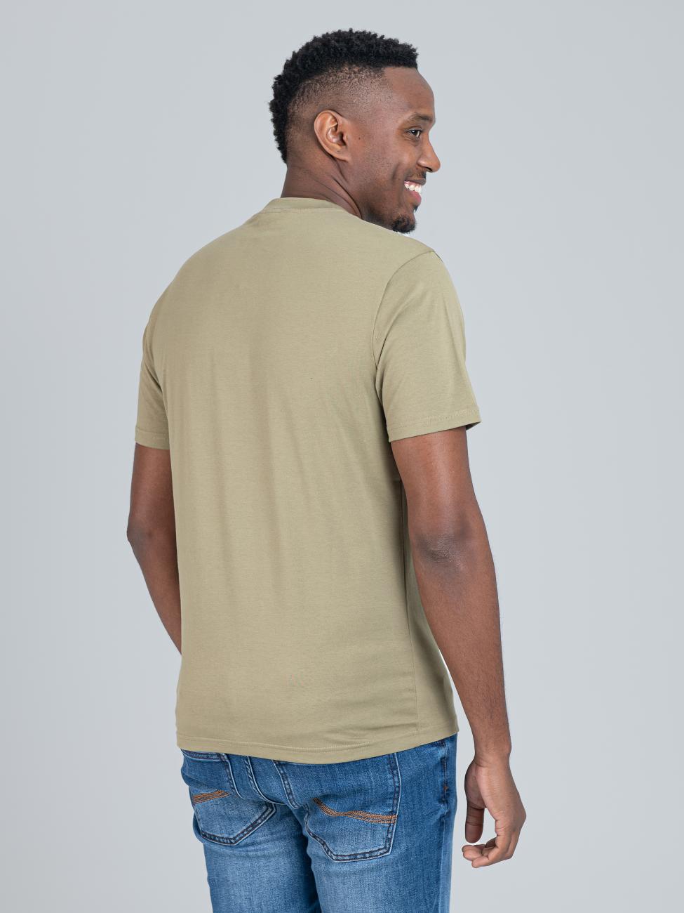 Target Brushstroke T-Shirt - Olive Night