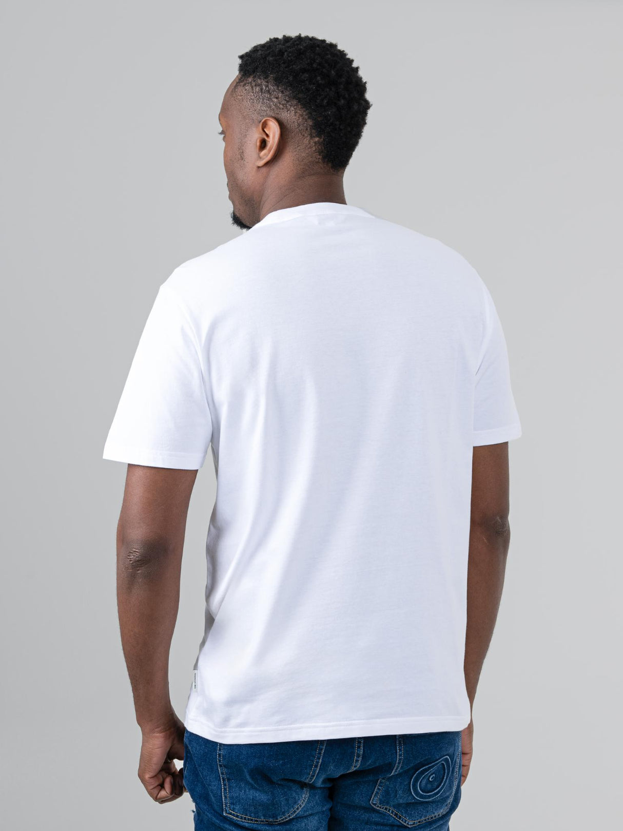 Target Towelling Applique Tee - White