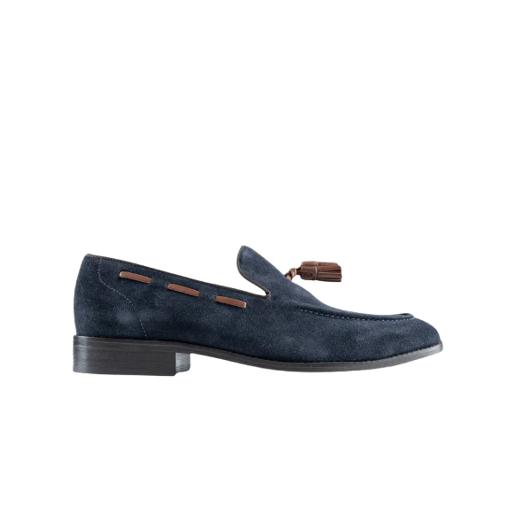 Tassel Loafer - Navy
