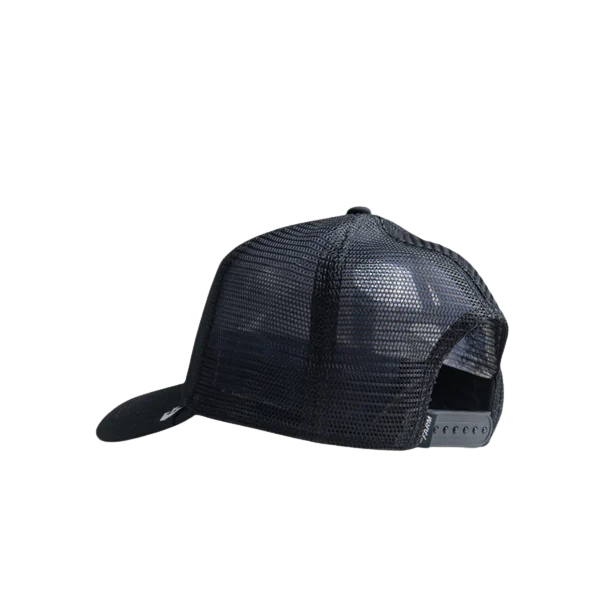 Back view Goorin Bros The Flex Pitbull Black Trucker Cap