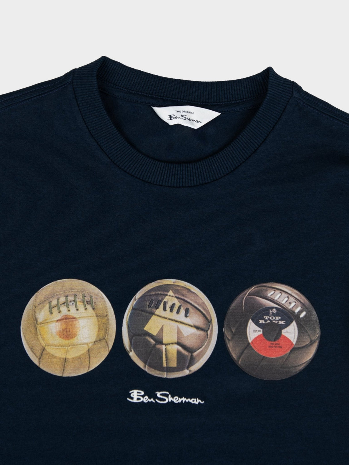 3 Ball Tee - Navy