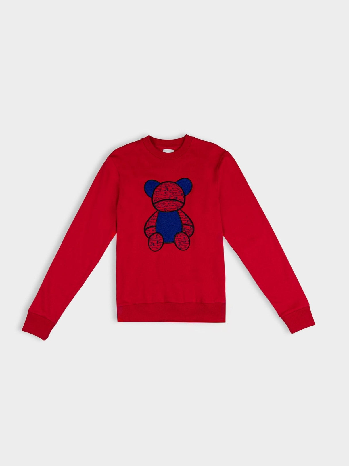 Bear Crew Sweater - Red