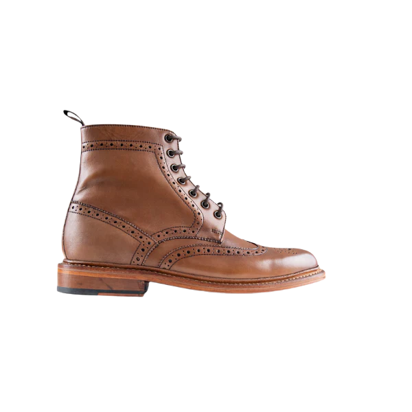 Walter Leather Boot - Tan