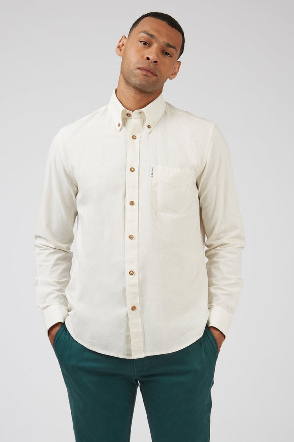 Recycled Cotton Oxford Shirt - Ivory