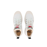Palladium Pampa Hi Urban boots in Star White - top-down view of pair