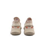 Palladium Offbound Hydro sneakers in Safari - pair back view showing orange accent cutouts