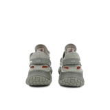 Palladium Offbound Hydro sneakers in Abbey Stone - pair back view showing red accent cutouts