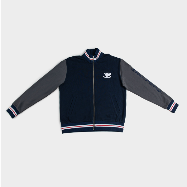 Varsity Bomber Jacket - Navy