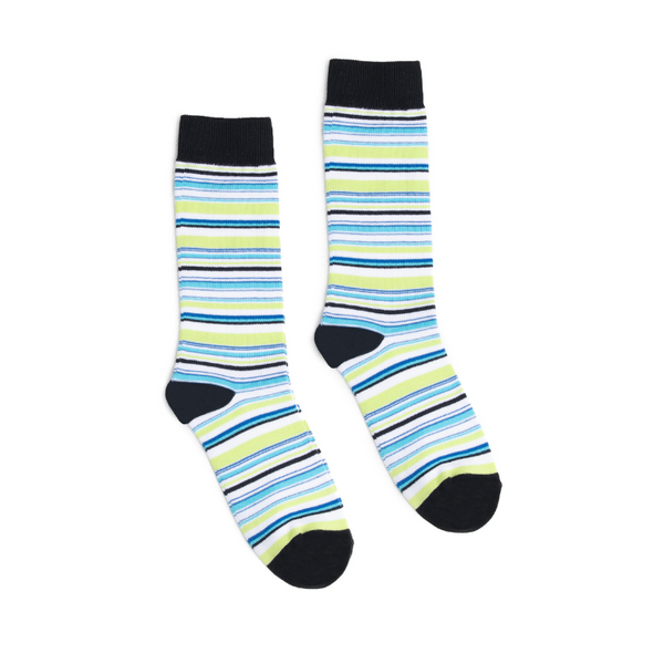 Partisan Socks - Stripy Green