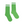 Load image into Gallery viewer, Partisan Socks - Apple Green / White 2 Stripe
