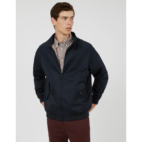 Signature Harrington Jacket - Dark Navy