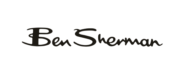 Ben Sherman logo in black cursive script on a plain white background.