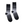 Load image into Gallery viewer, Partisan Socks - Stripy Black / Grey
