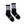 Load image into Gallery viewer, PALLADIUM STRIPE SOCKS - BLACK
