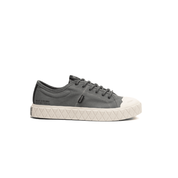 Palla Ace Lo Supply Sneaker - Gun Metal