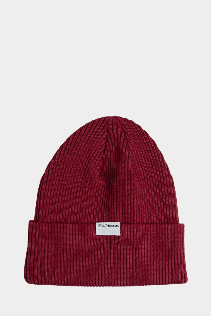 TARGY RIB BEANIE - BERRY